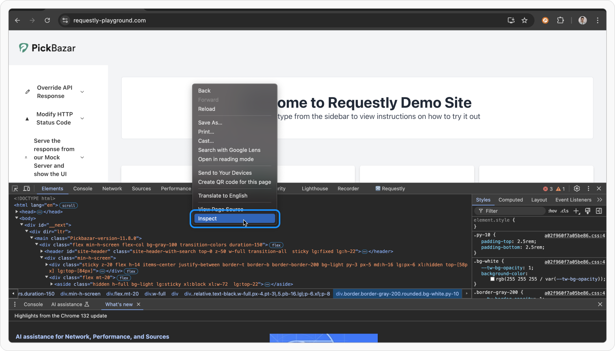 Browser Interception - Requestly HTTP Interceptor