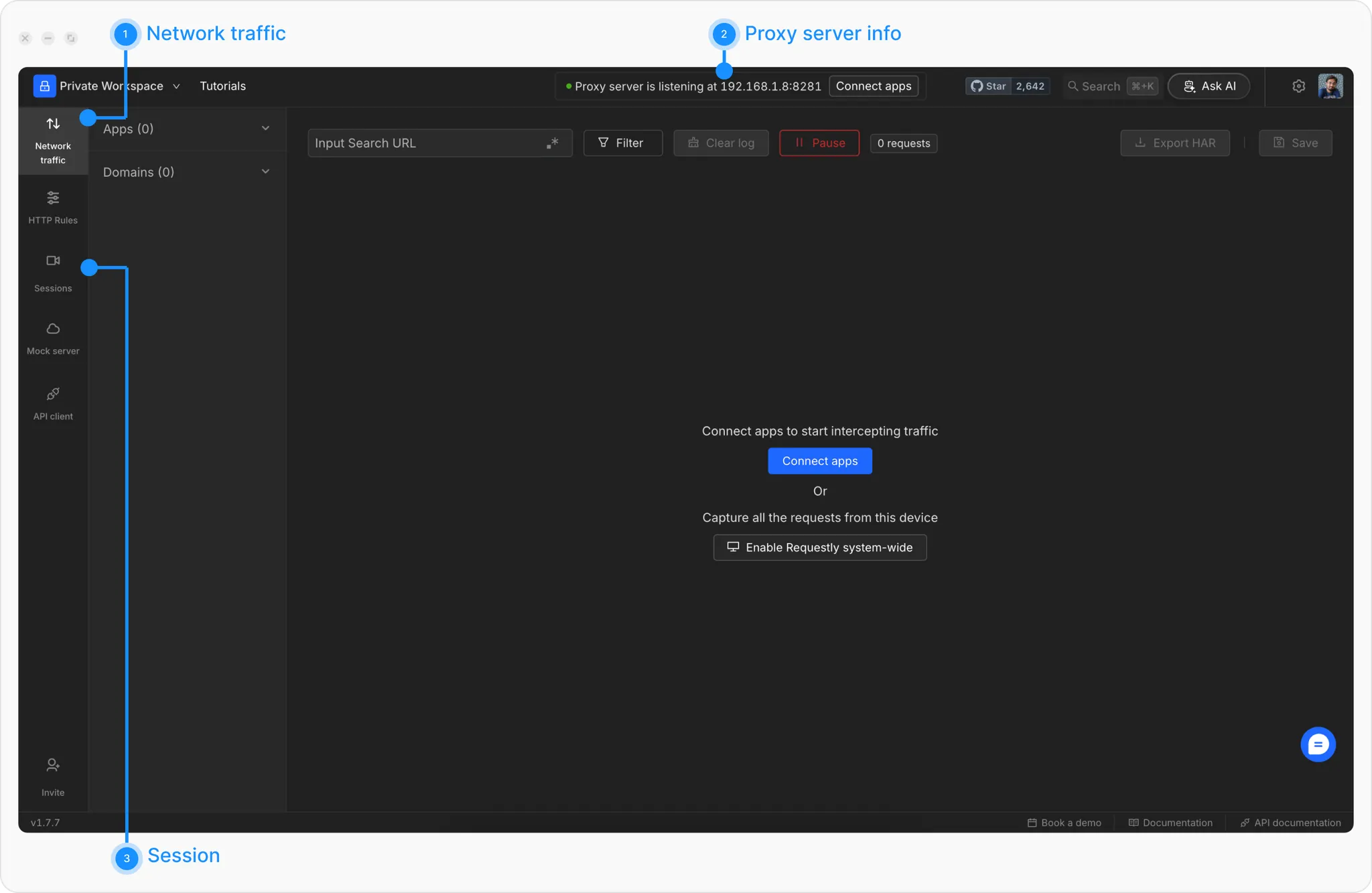 Desktop App Setup - Requestly HTTP Interceptor
