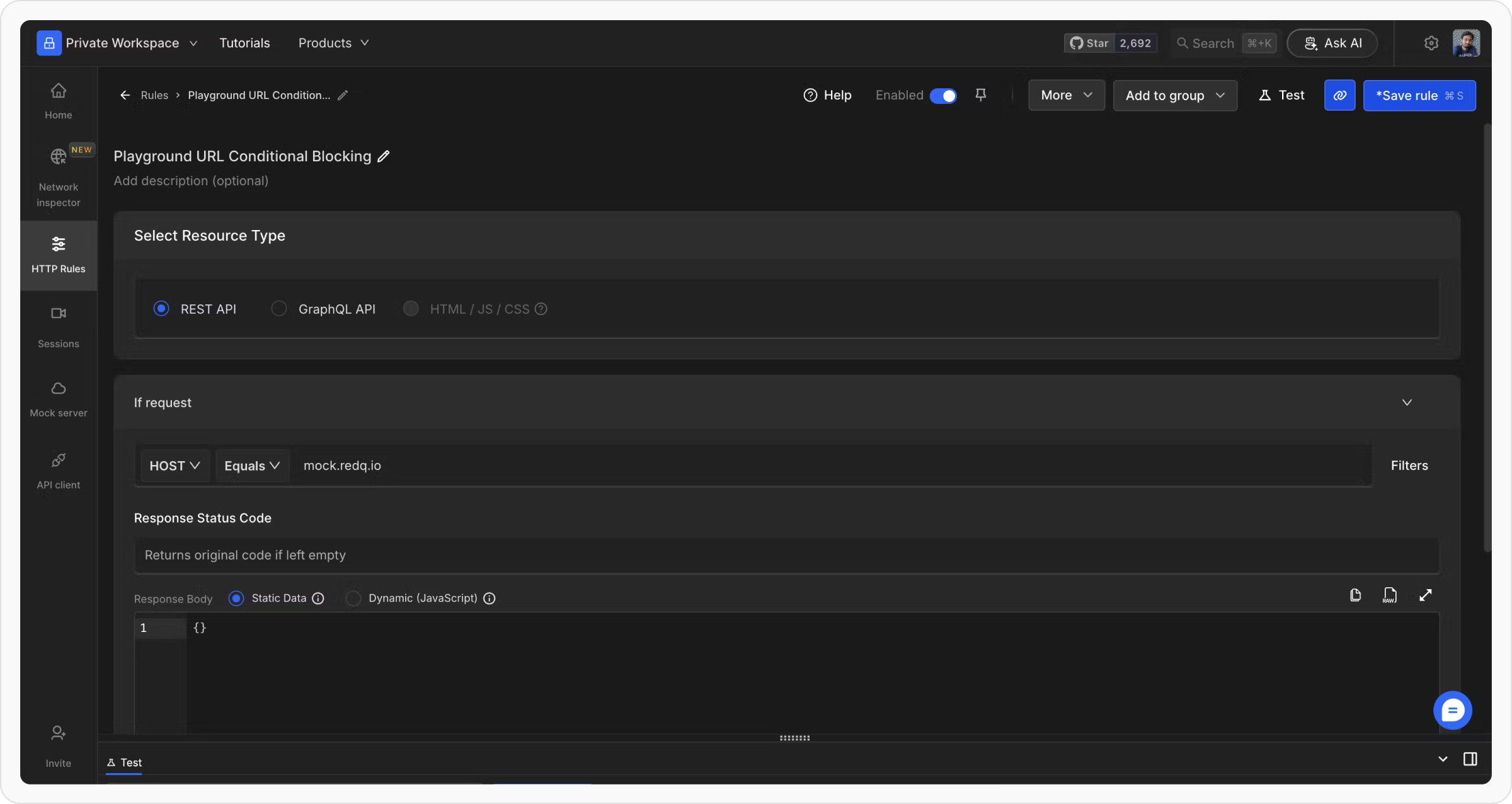 Shared State - Requestly HTTP Interceptor