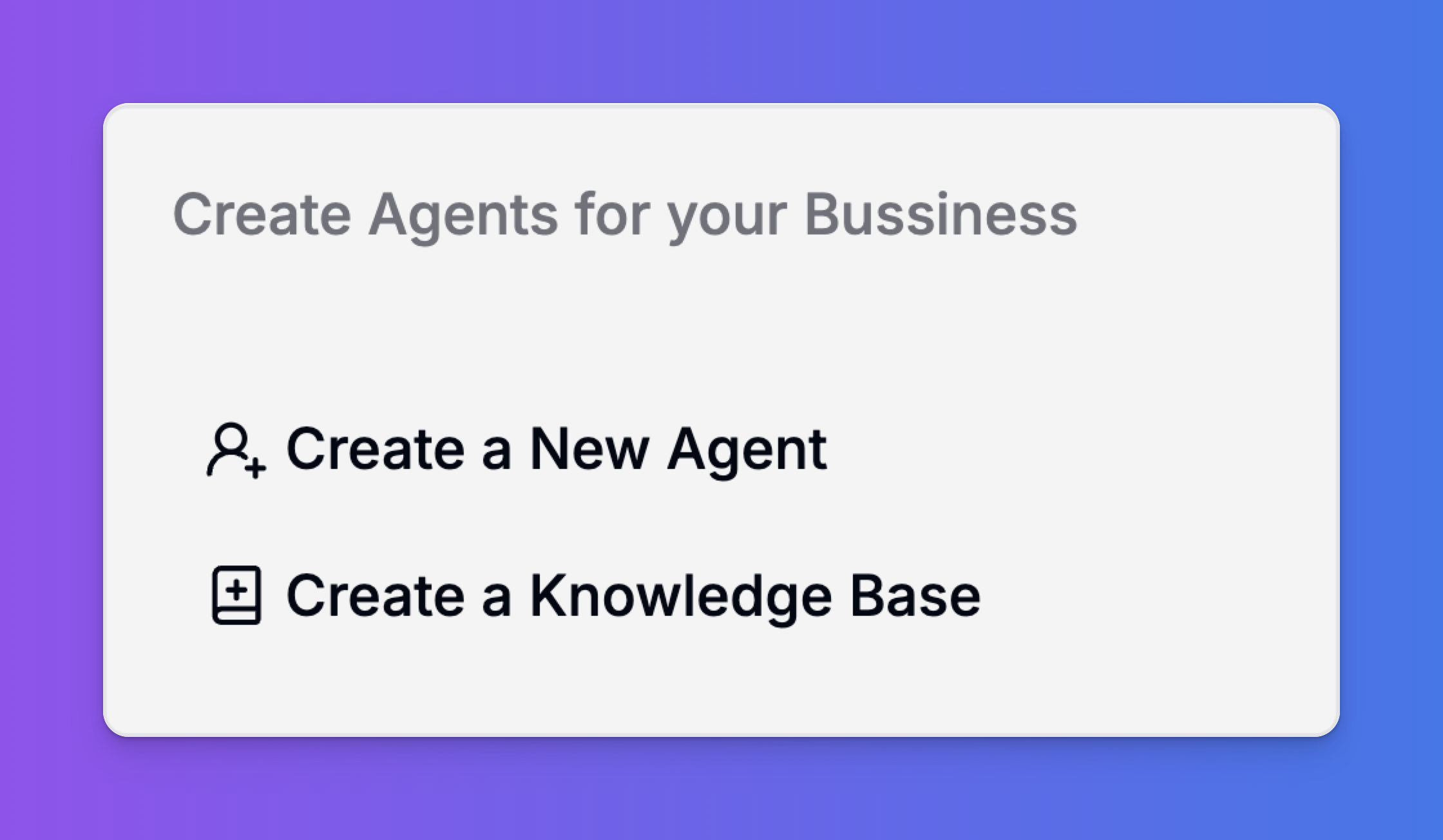 The "Manage Knowledge base" button within an agent's settings