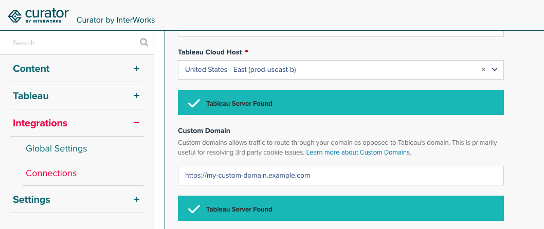 Custom Domain Success