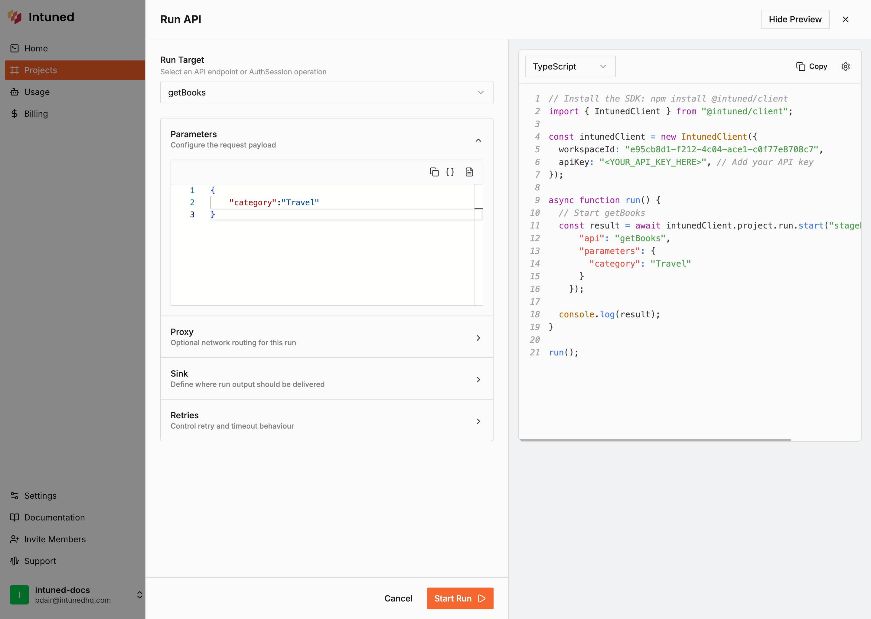 Running Stagehand automation in Dashboard