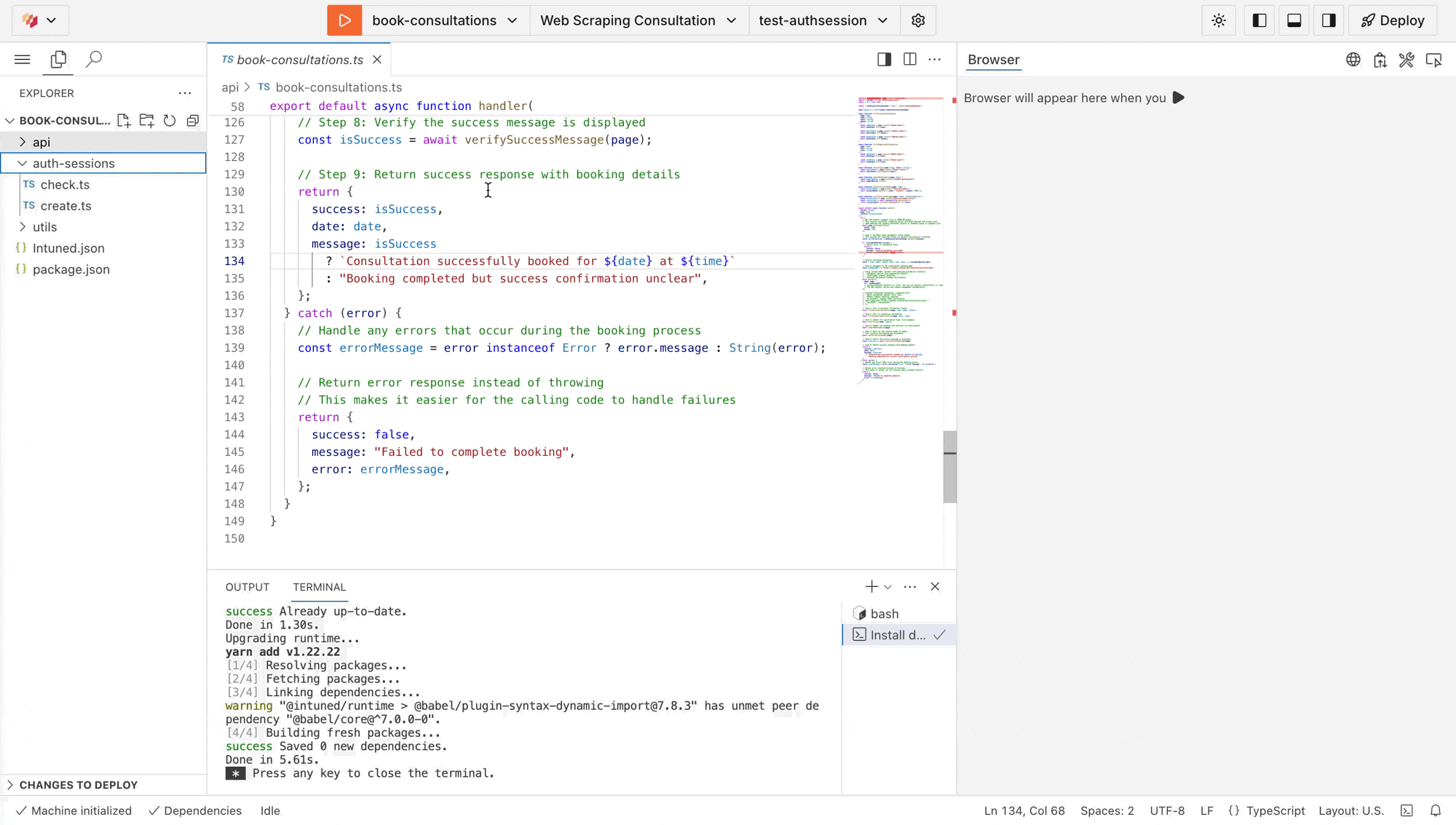 Run RPA ide
