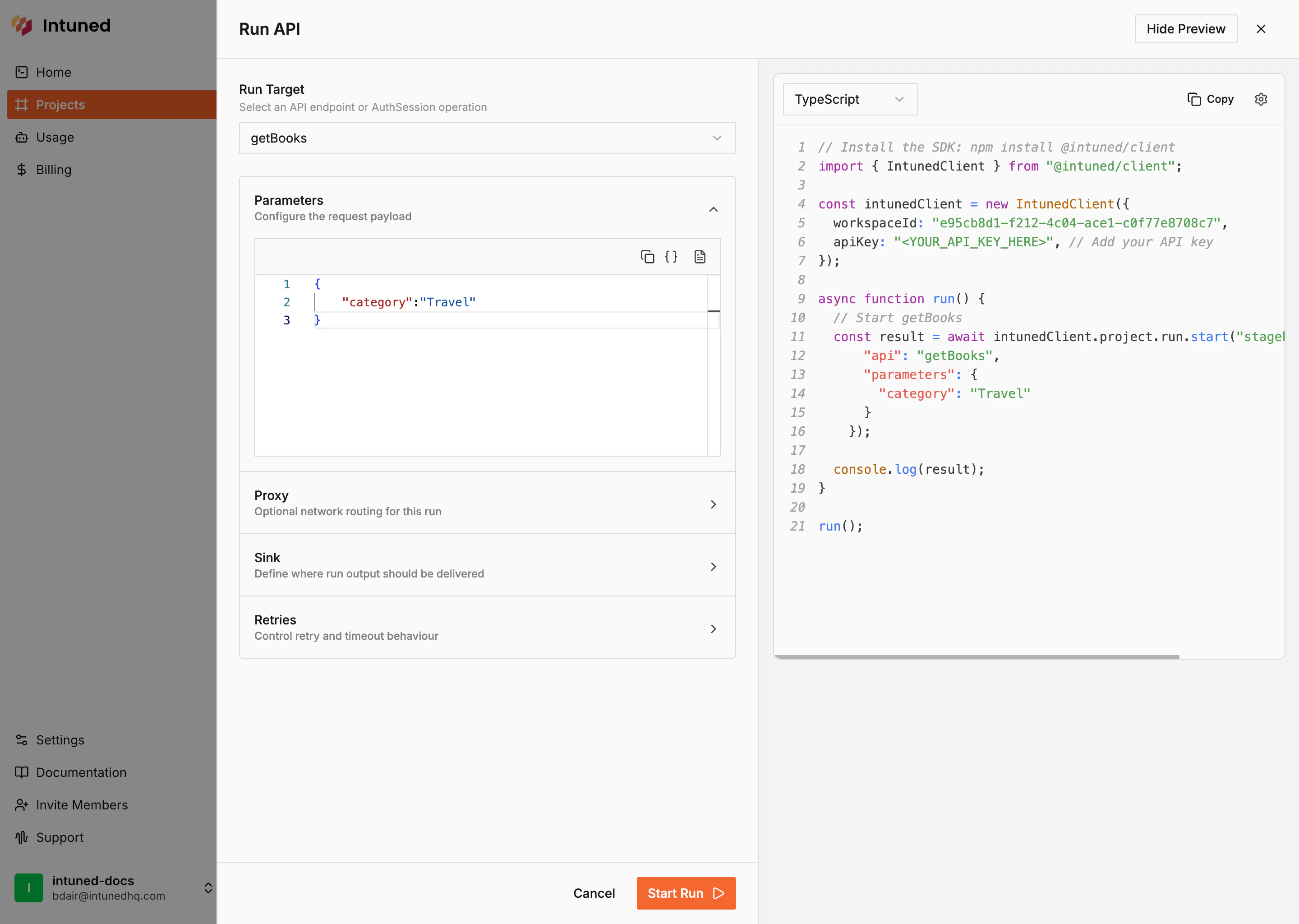 Running Stagehand automation in Dashboard