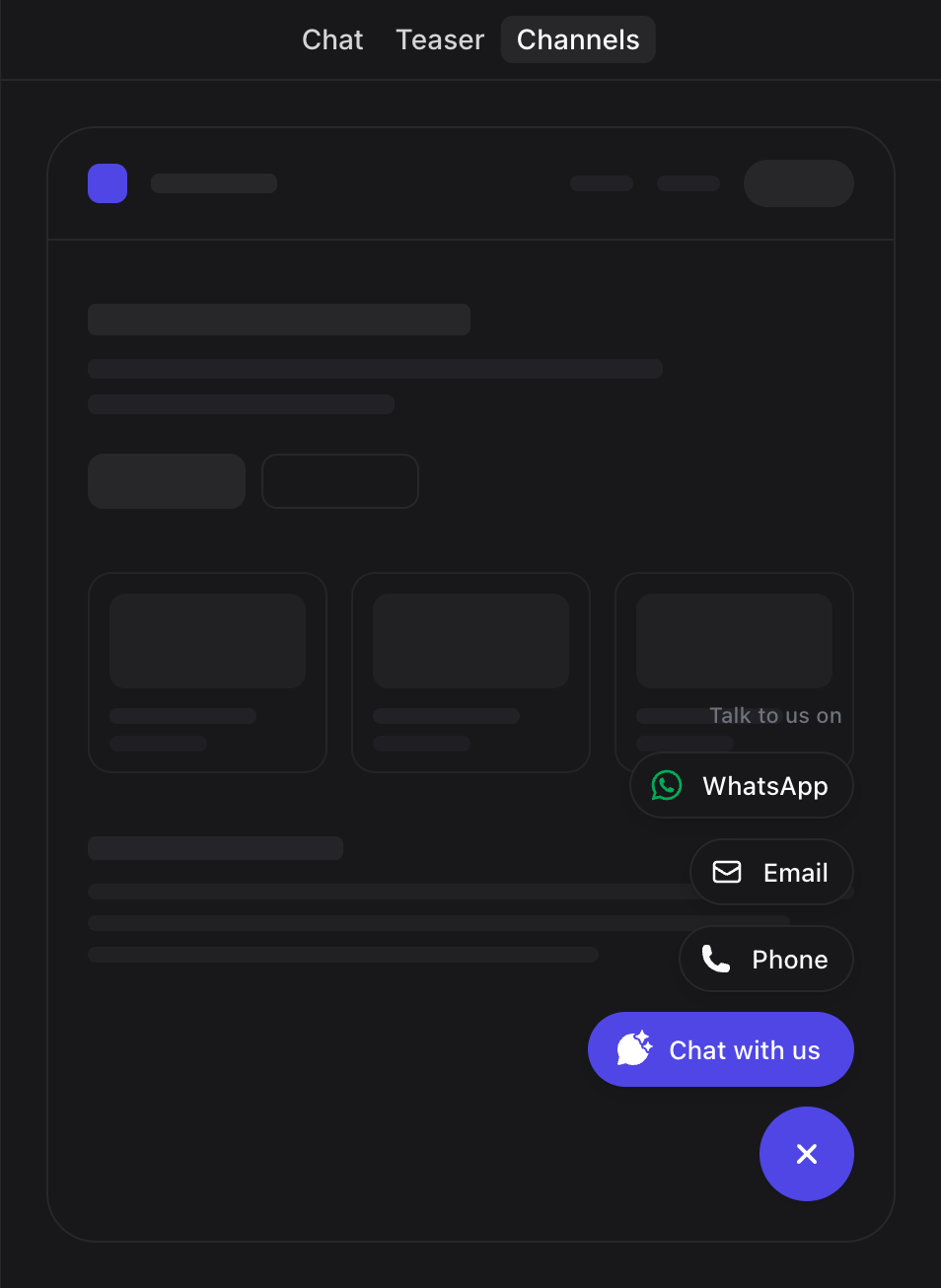 Channels Preview