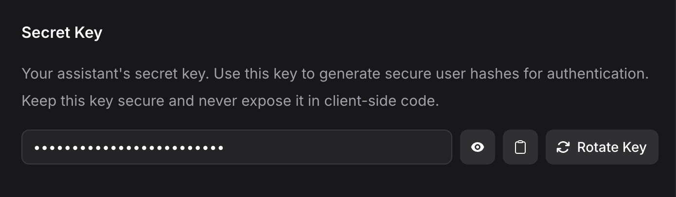 Secret Key