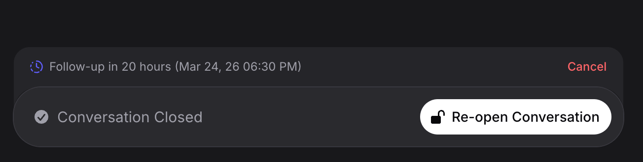 Follow-up scheduled in Inbox
