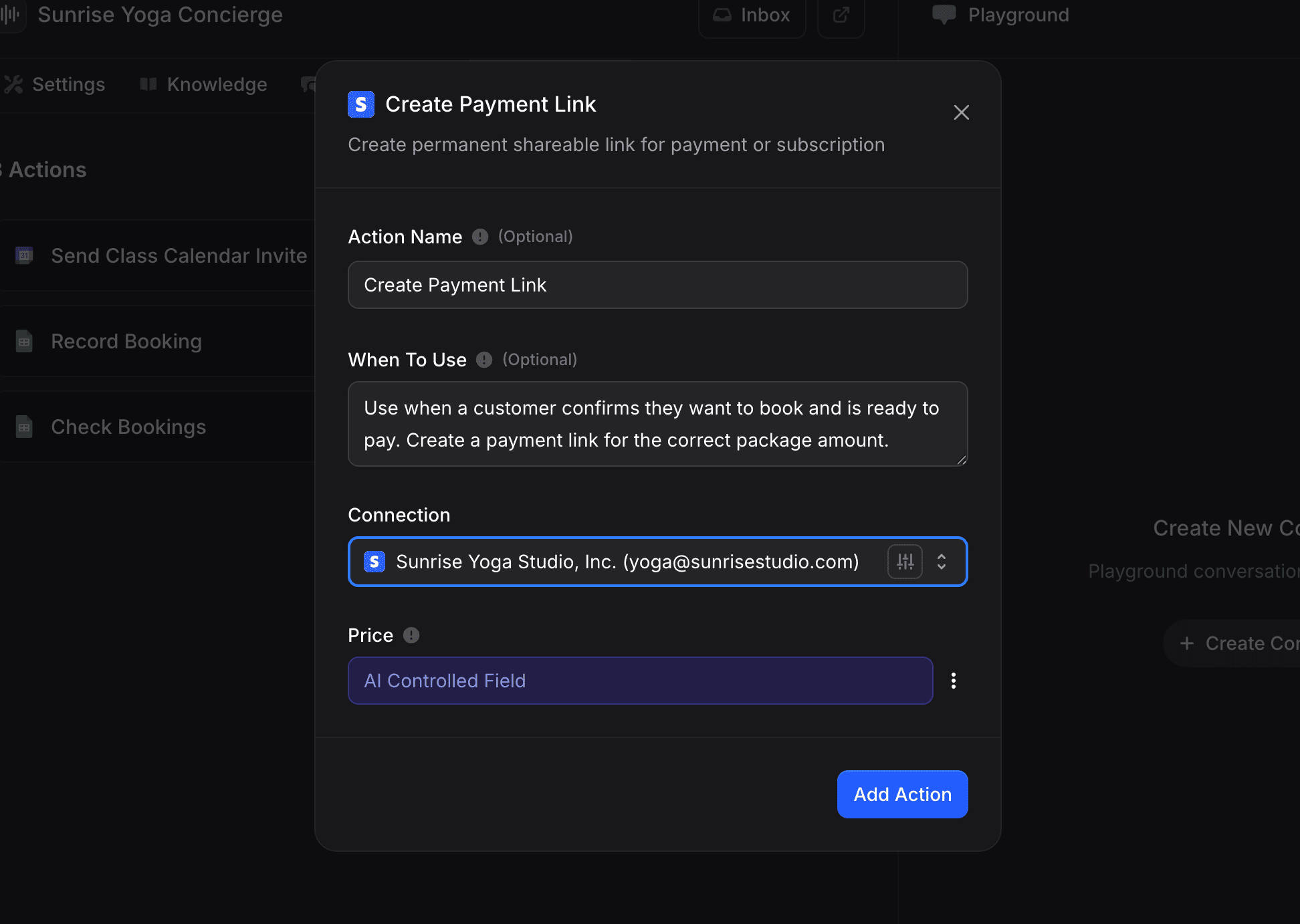 Stripe Create Payment Link