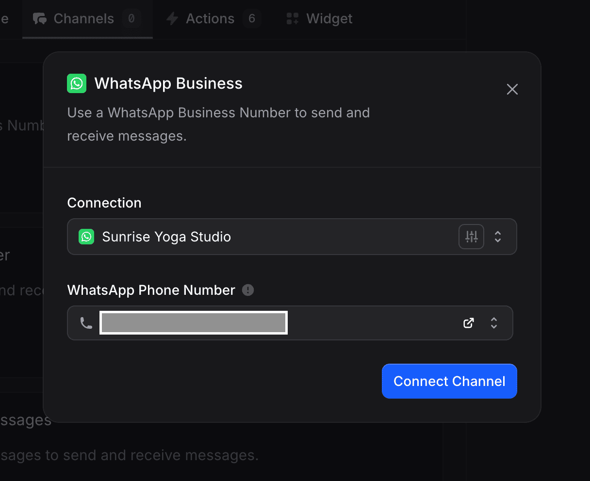 WhatsApp Connect