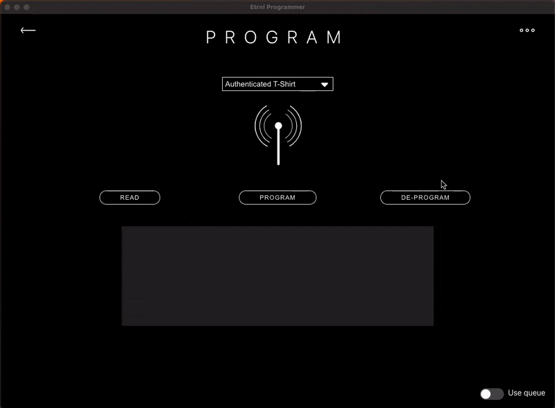 Metadata queue setup