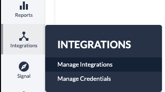 Manage API Credentials