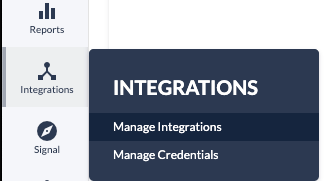 Manage API Credentials