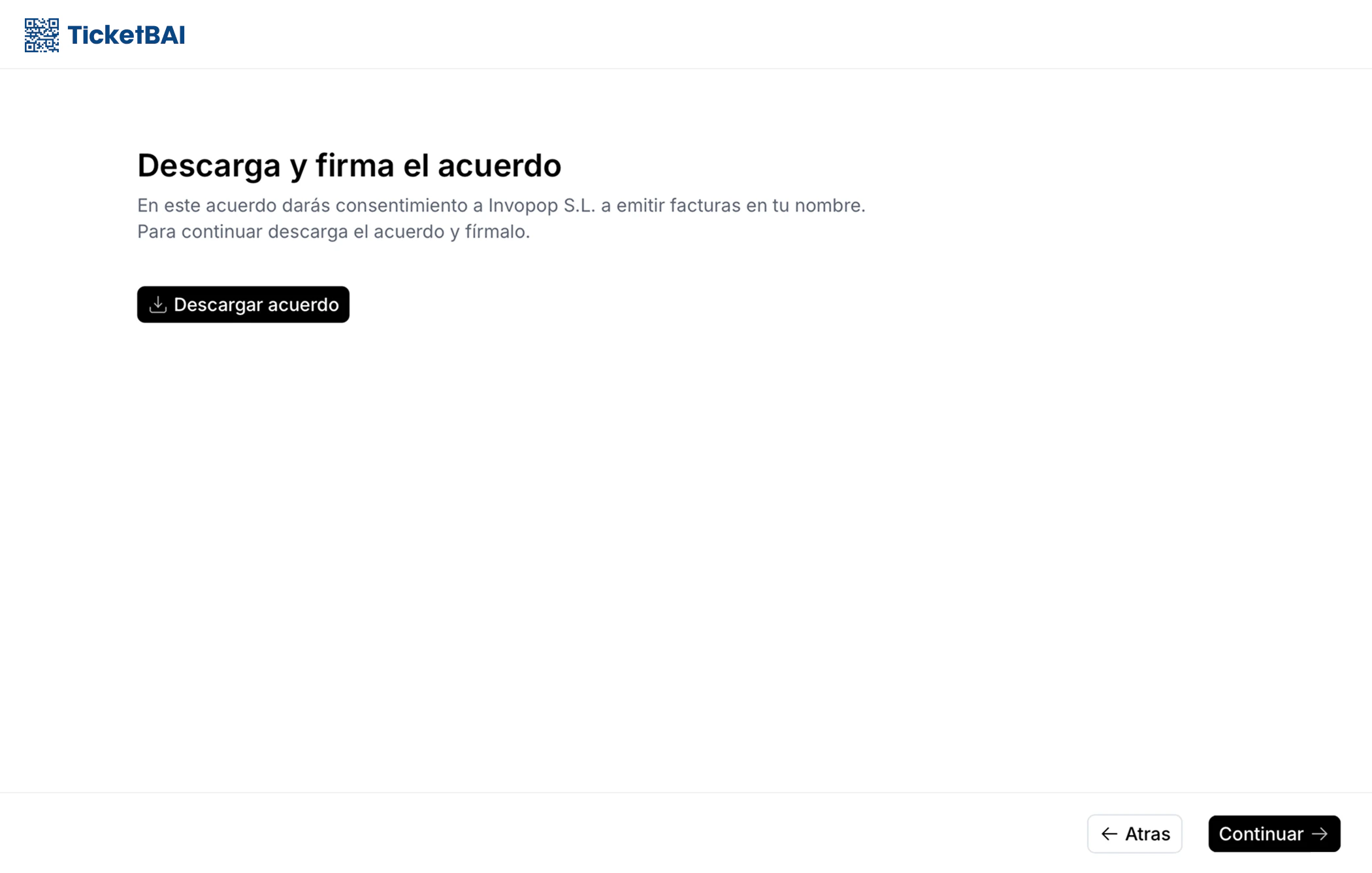 Supplier registration wizard