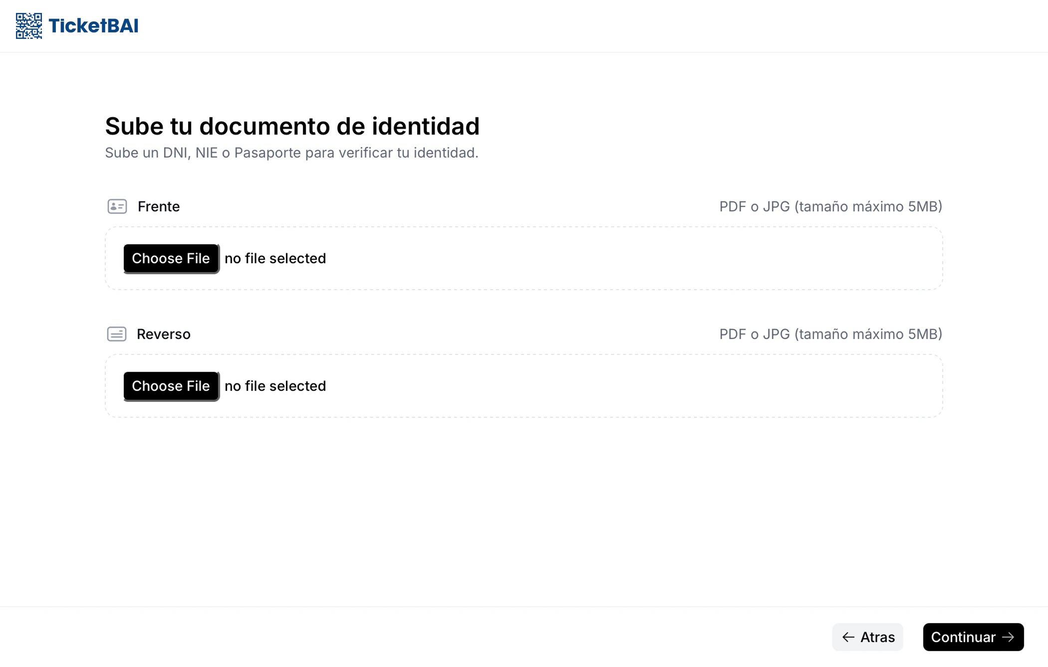 Supplier registration wizard