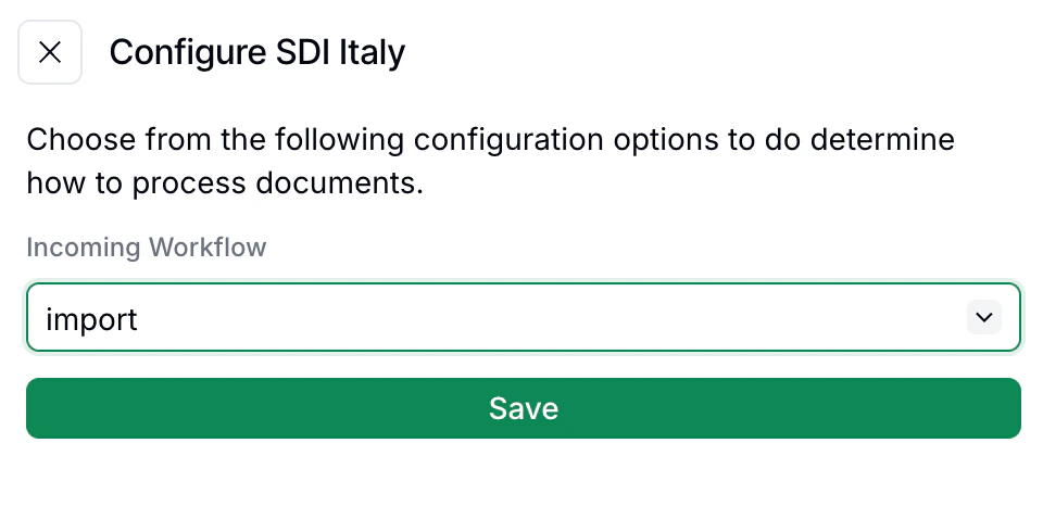 Select Import Invoices workflow