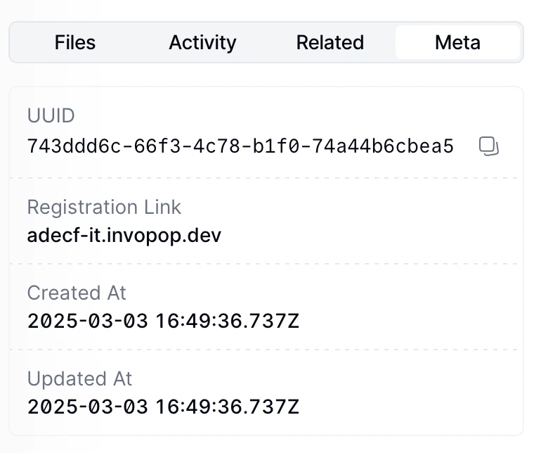 Supplier Registration Link