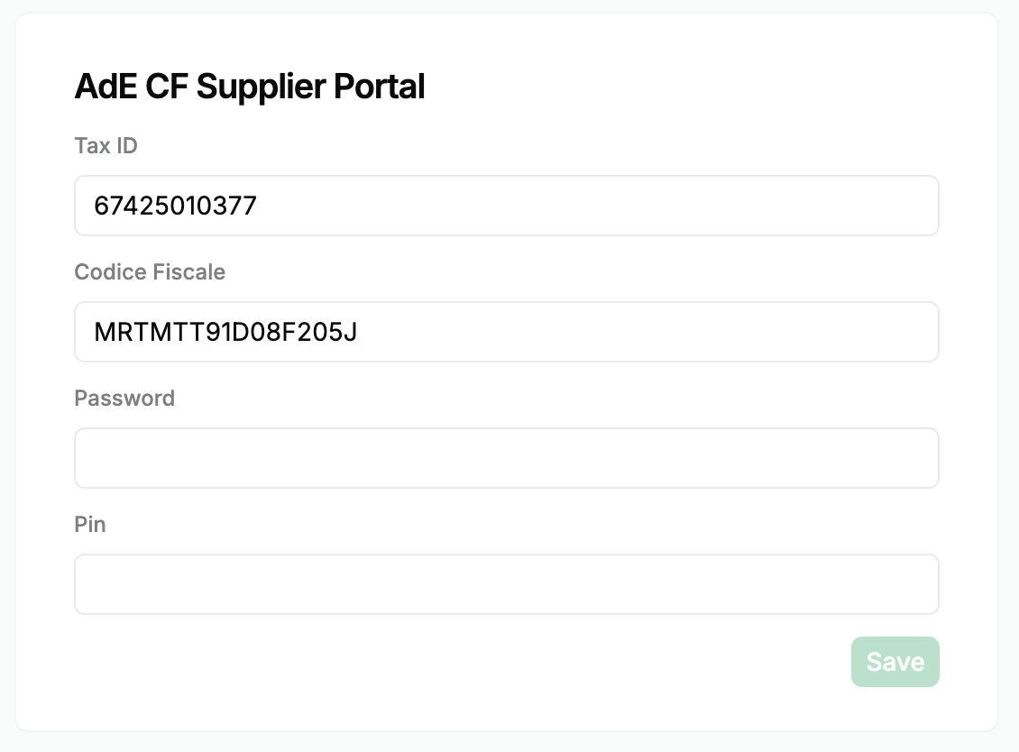 Issuer Registration Form