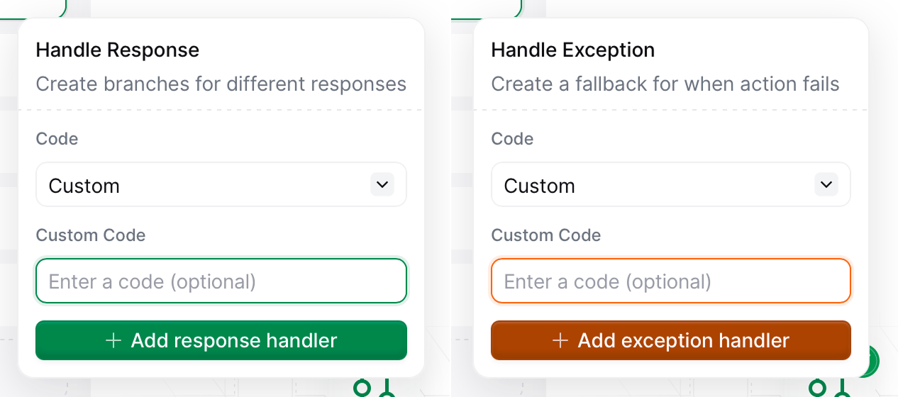 Add match conditions