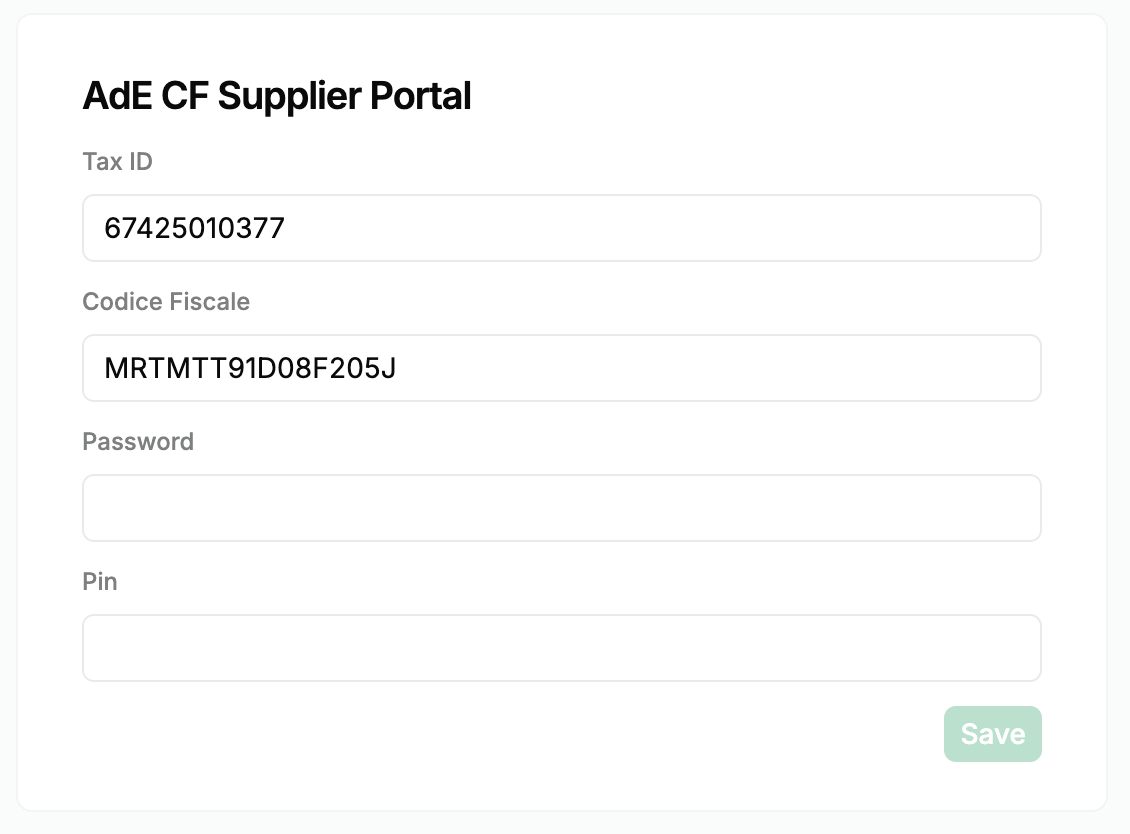 Issuer Registration Form