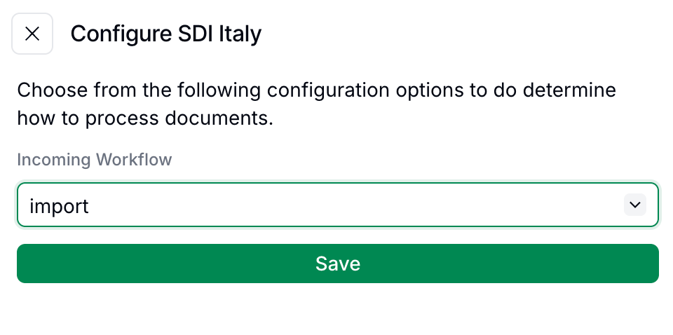 Select Import Invoices workflow