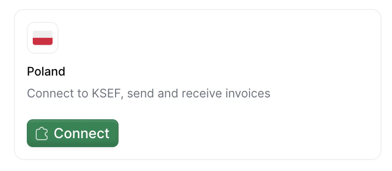 Connect KSeF app