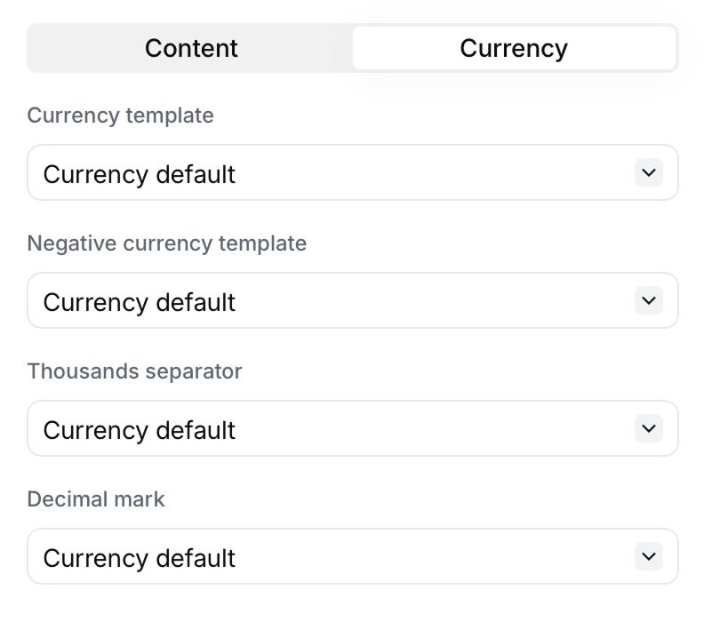 Generate PDF formatting