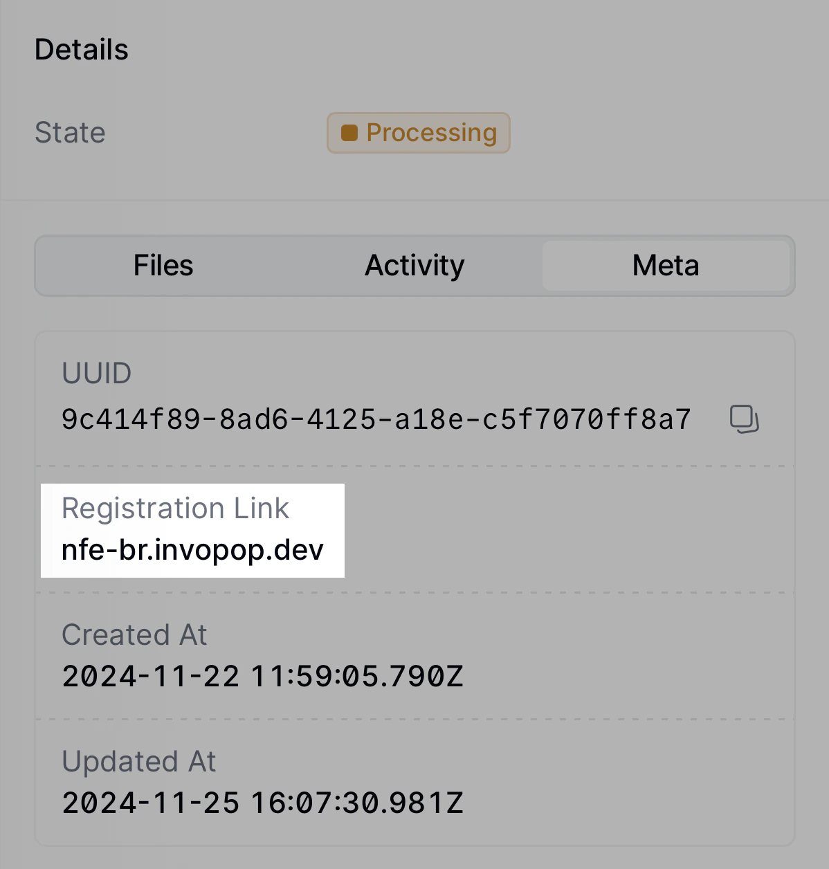 Supplier Registration Link