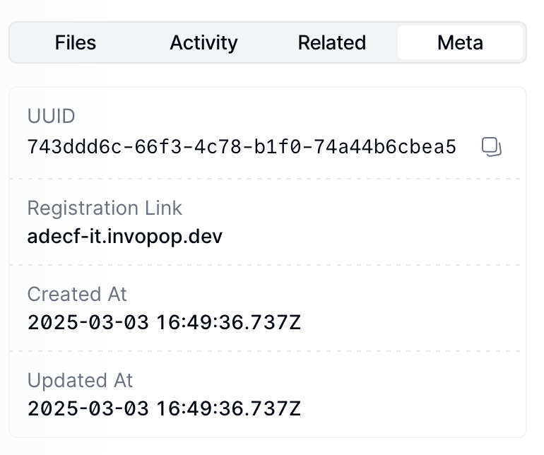 Supplier Registration Link