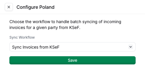 Configure app for automatic polling