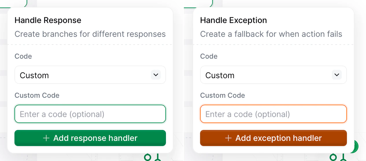Add match conditions