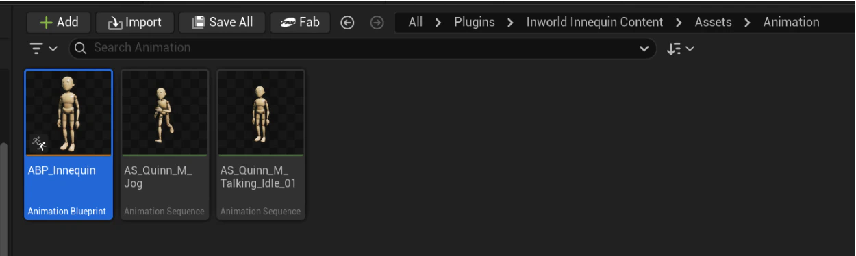 Opening the Animation Blueprint