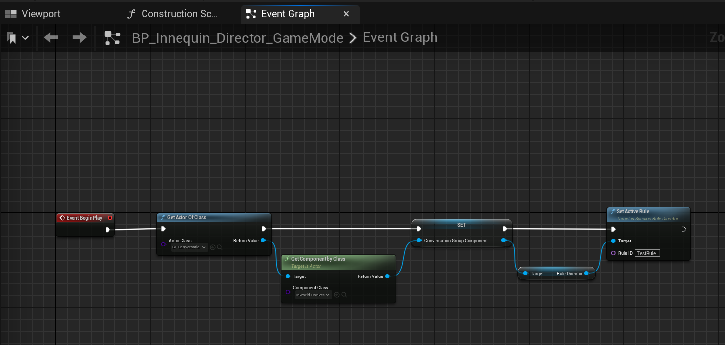 Activate director mode