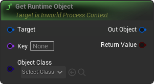 GetRuntimeObject Blueprint Node