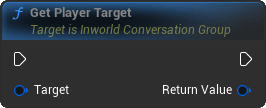 GetPlayerTarget Blueprint Node