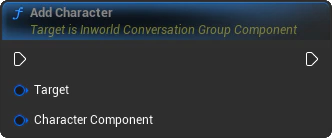 AddCharacter Blueprint Node