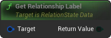 GetRelationshipLabel Blueprint Node