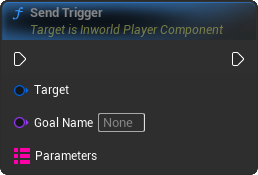 SendTrigger Blueprint Node