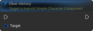 ClearHistory Blueprint Node