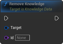 RemoveKnowledge Blueprint Node