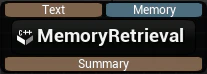 Inworld Node Memory Retrieval