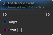 AddGenericEvent Blueprint Node