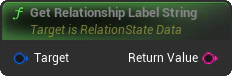 GetRelationshipLabelString Blueprint Node