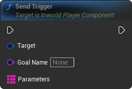 SendTrigger Blueprint Node