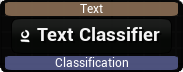 Inworld Node Text Classifier