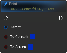 Print Blueprint Node