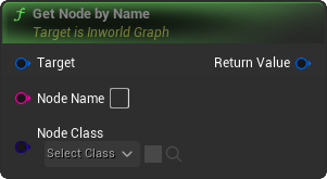 GetNodeByName Blueprint Node