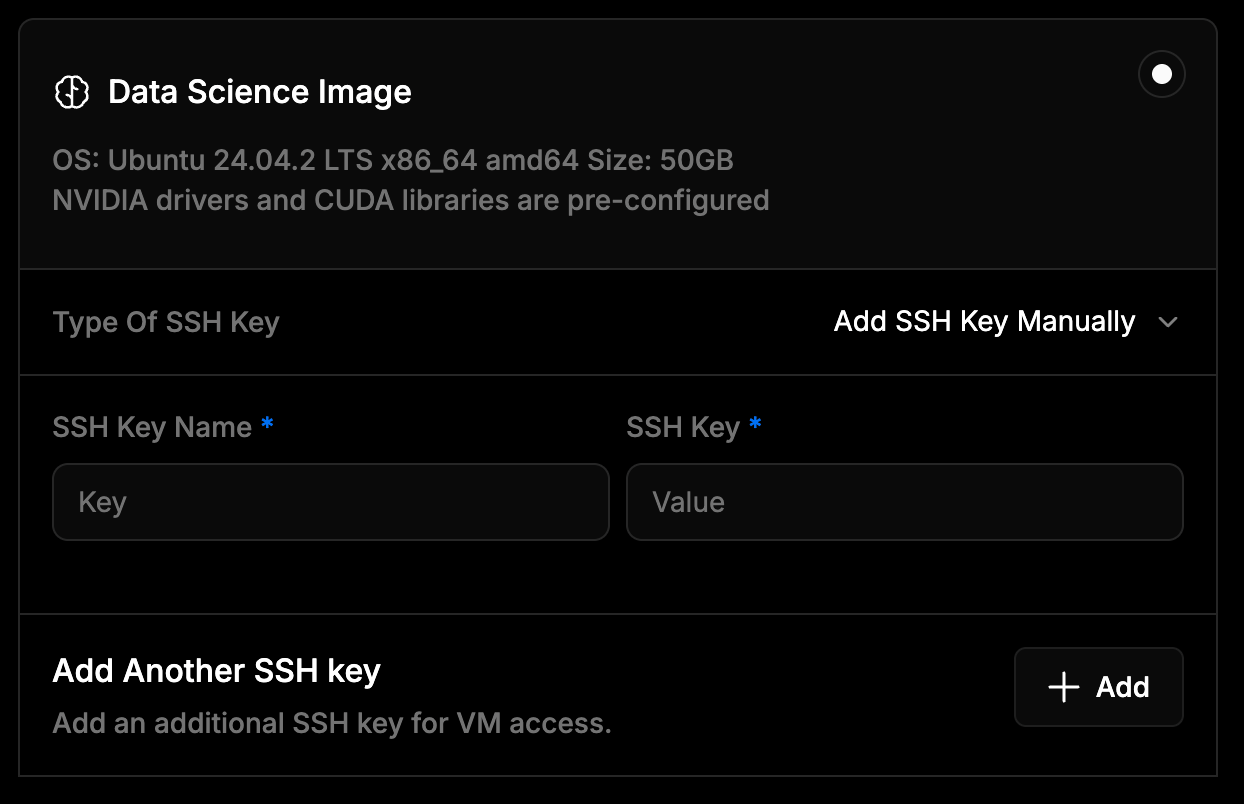 IO Cloud VM Data Science Image Pn