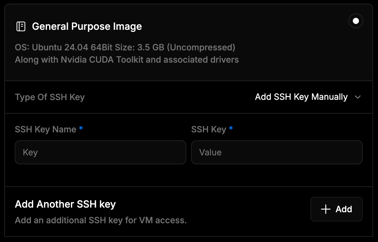 IO Cloud VM General Purpose Image Pn