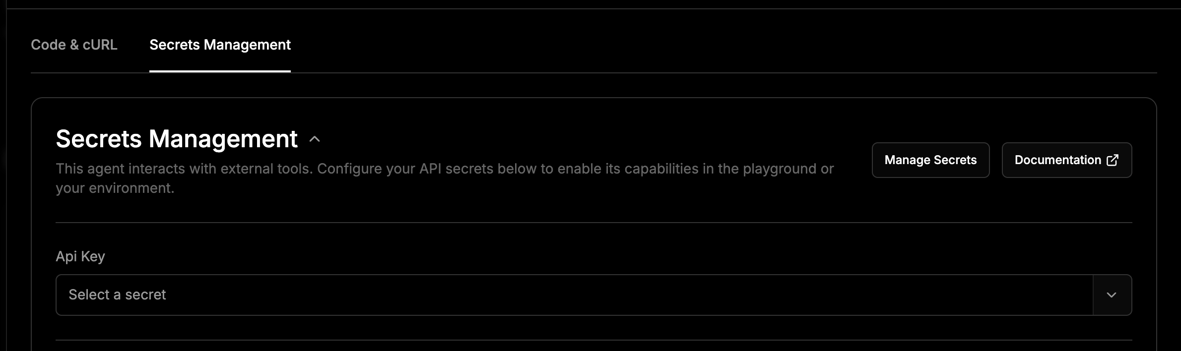 IO Intel Agents Secret Management