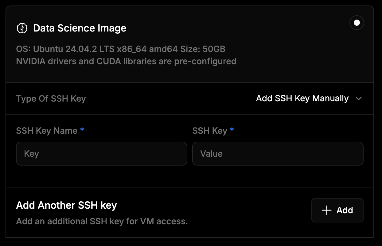 IO Cloud VM Data Science Image Pn